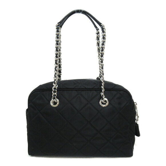 Prada chain Shoulder Bag black - Picture 2 of 8